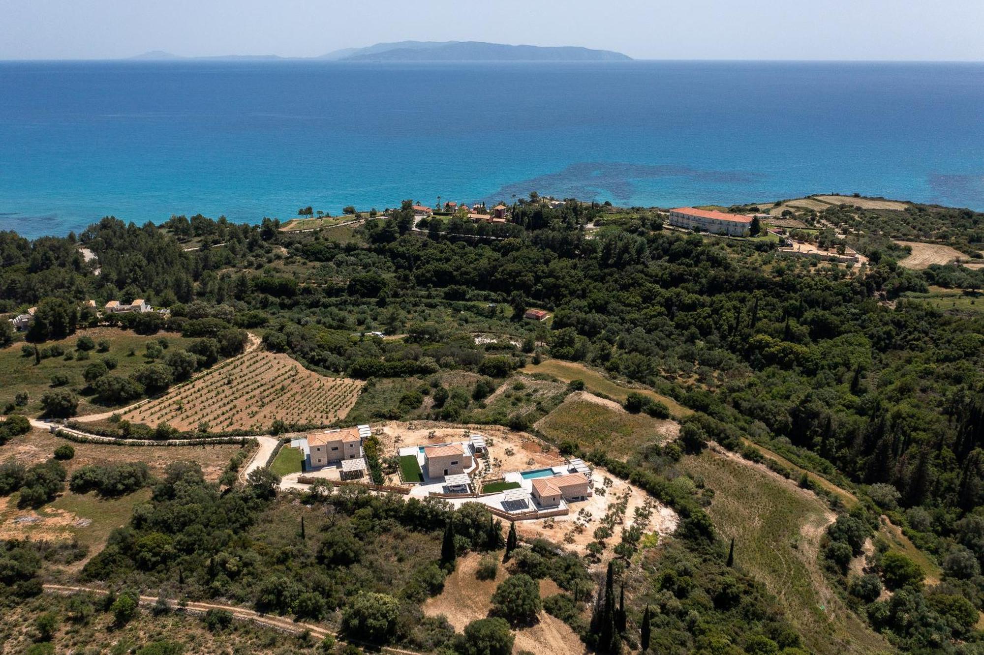 Kefalonia Stone Villas - Villa Petros Kefalonica Trapezaki  Dış mekan fotoğraf