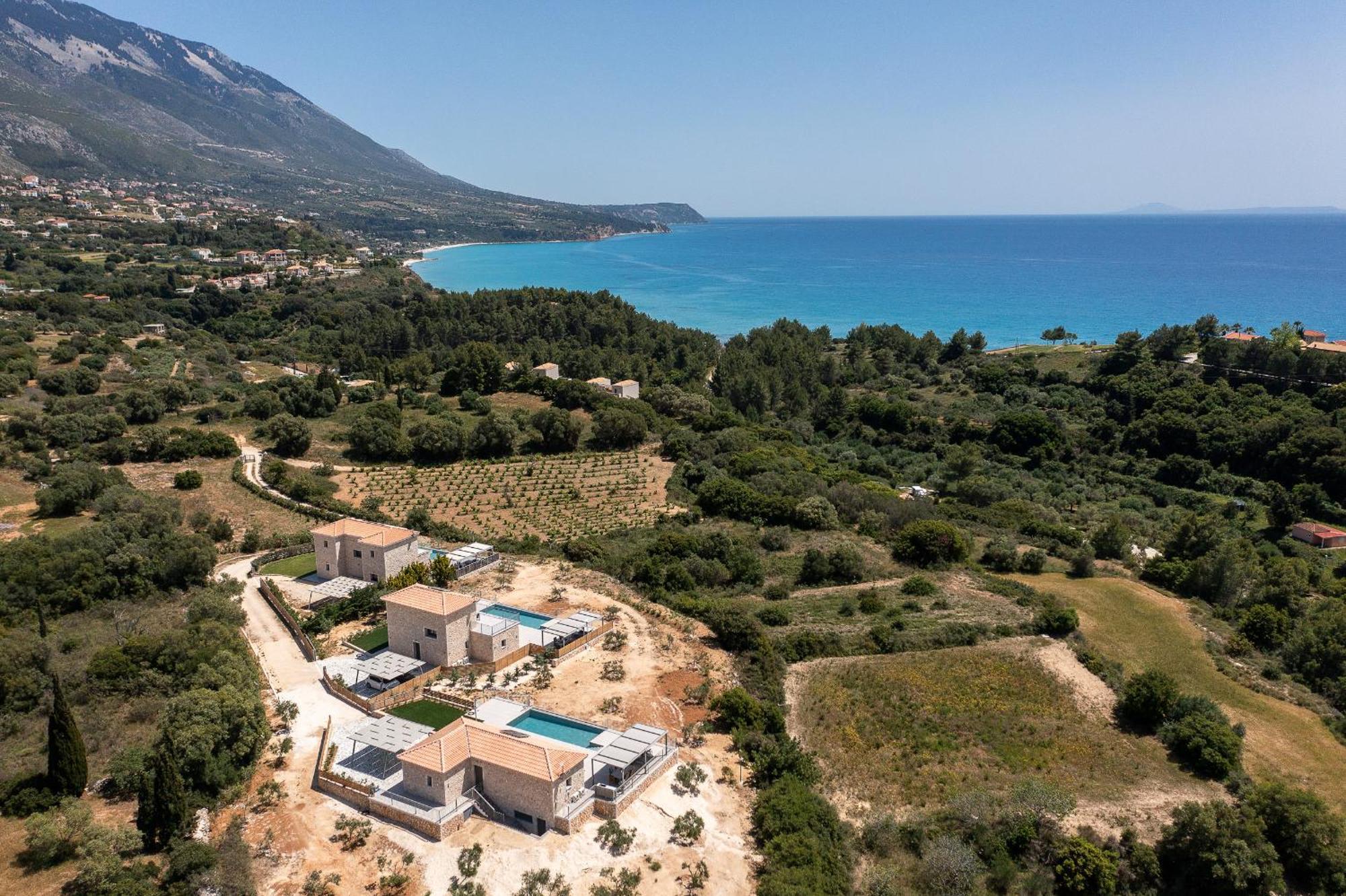 Kefalonia Stone Villas - Villa Petros Kefalonica Trapezaki  Dış mekan fotoğraf