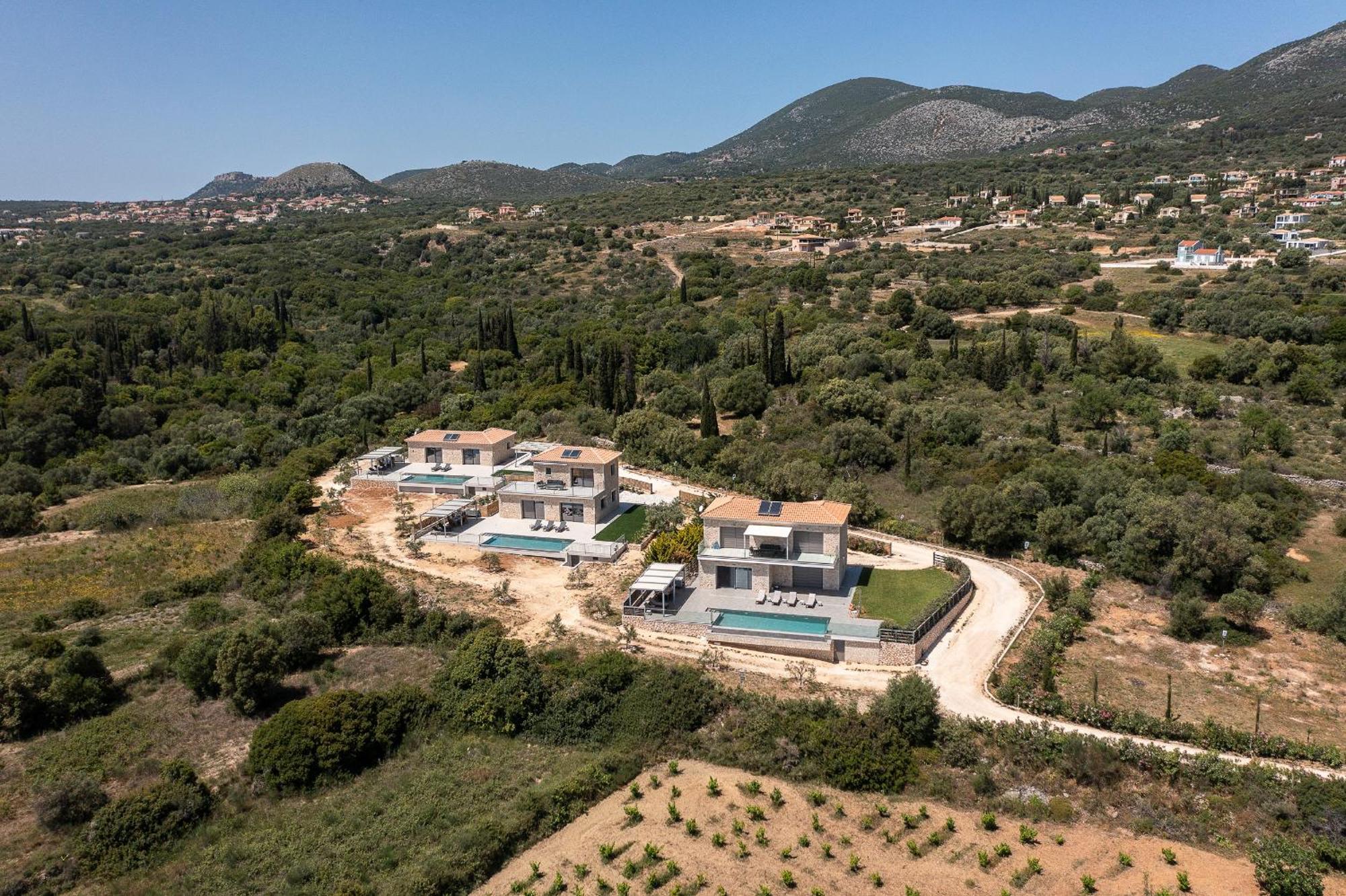 Kefalonia Stone Villas - Villa Petros Kefalonica Trapezaki  Dış mekan fotoğraf