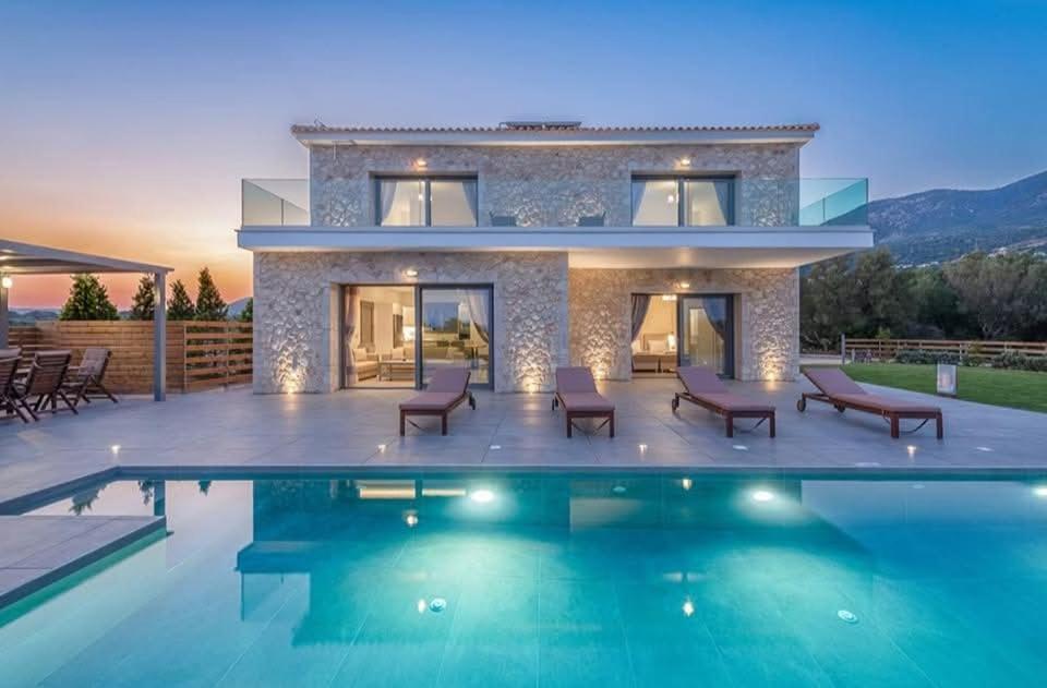 Kefalonia Stone Villas - Villa Petros Kefalonica Trapezaki  Dış mekan fotoğraf