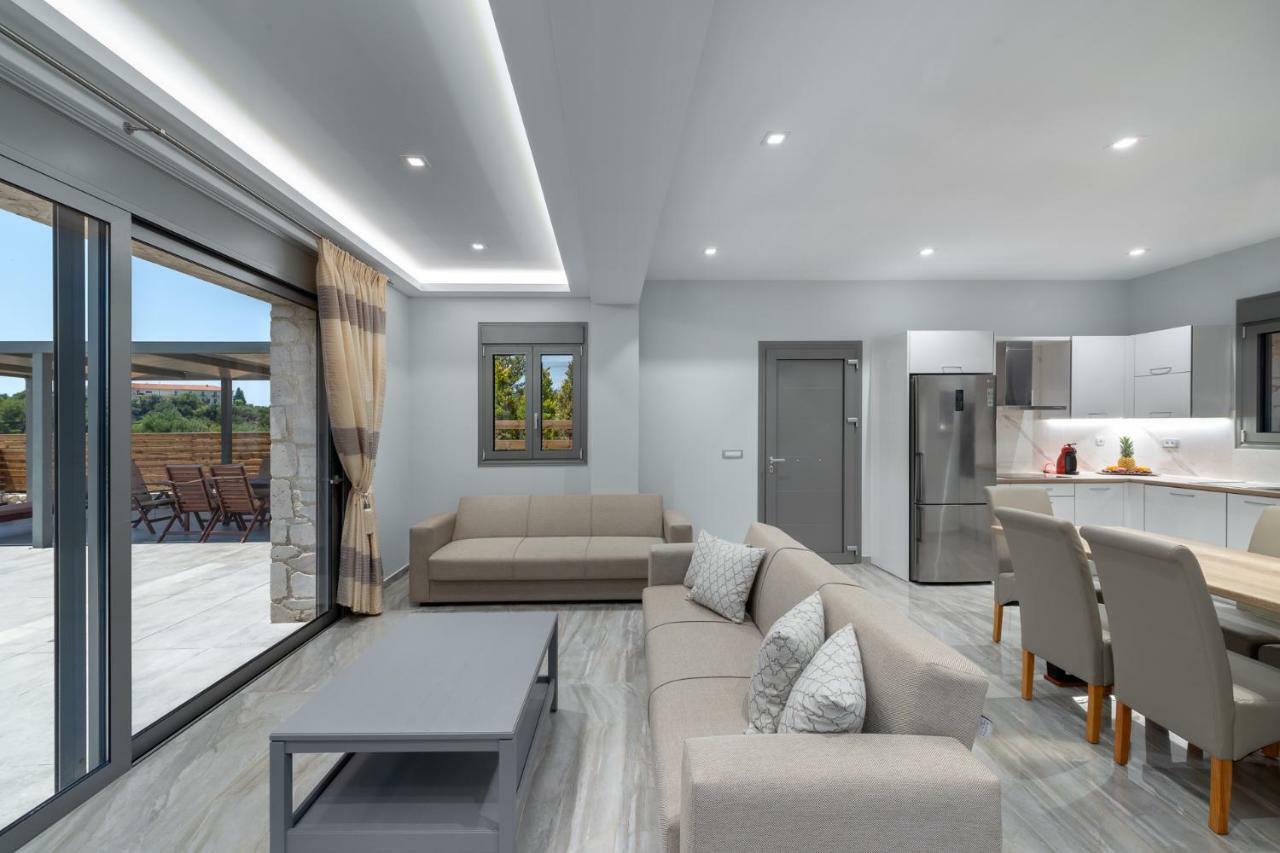 Kefalonia Stone Villas - Villa Petros Kefalonica Trapezaki  Dış mekan fotoğraf