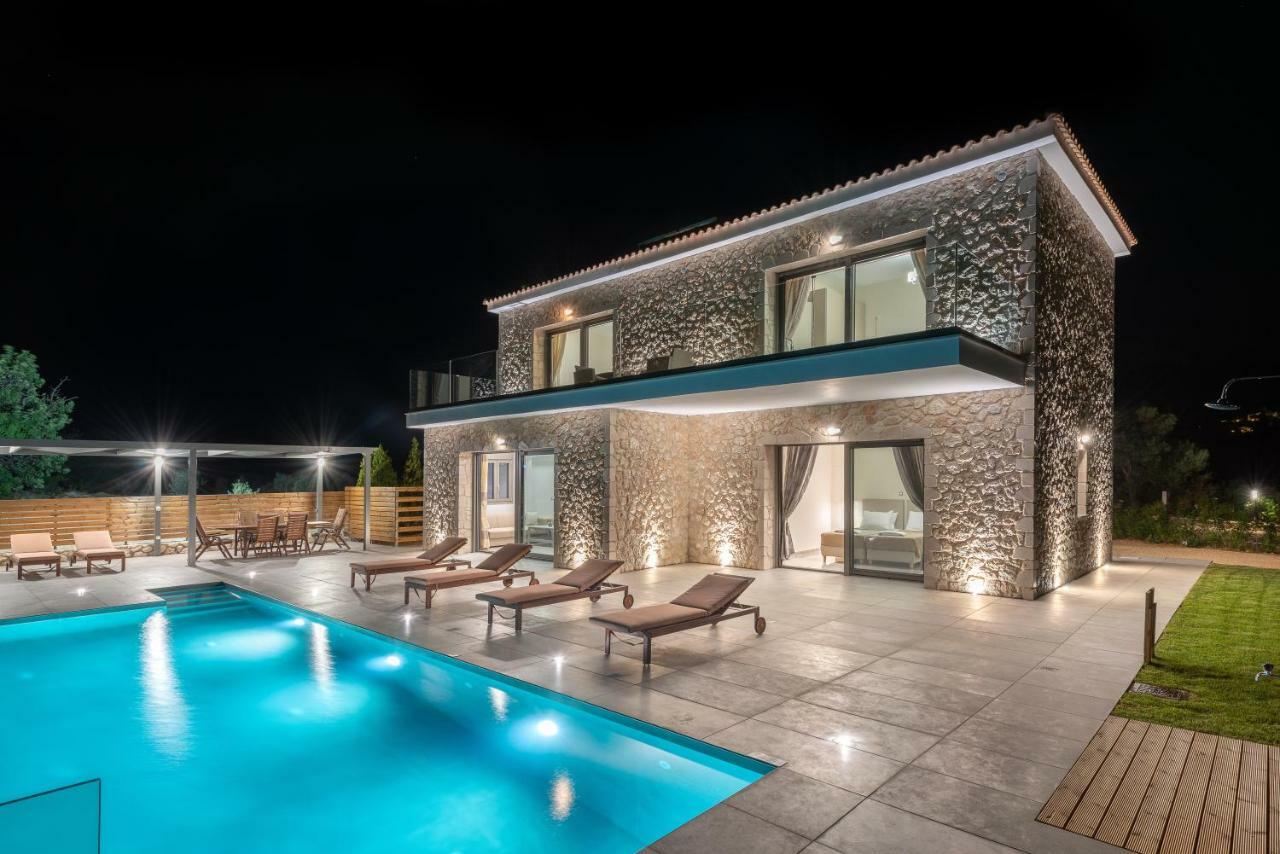 Kefalonia Stone Villas - Villa Petros Kefalonica Trapezaki  Dış mekan fotoğraf